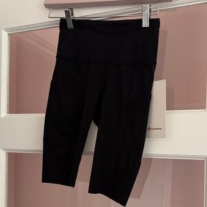 lululemon athletica Black Track Pants